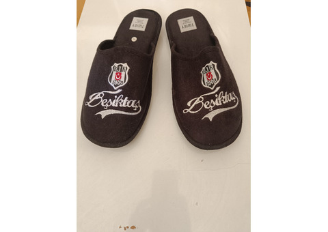 Orijinal Twigy Beşiktaş Lisanslı Erkek Ev Terliği (43 Numara)