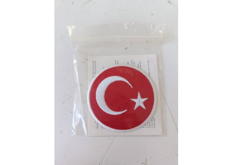 Türk bayrağı patch